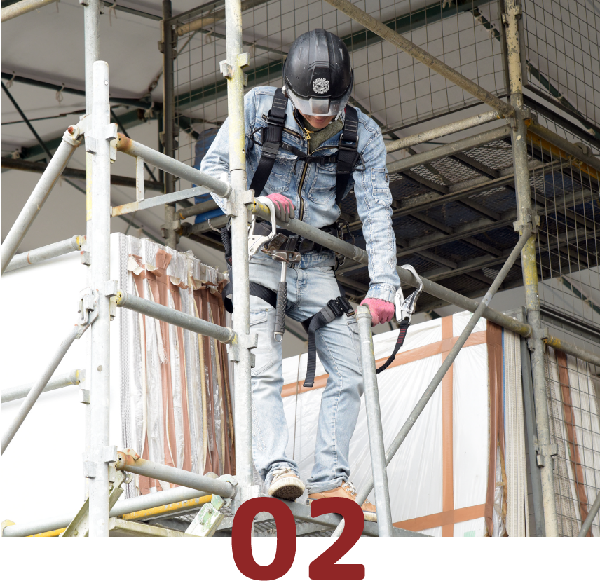 02 くさび式足場